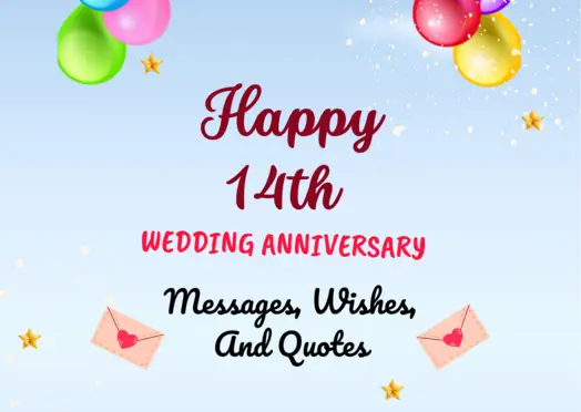 Best 14th Wedding Anniversary Wishes Messages and Quotes