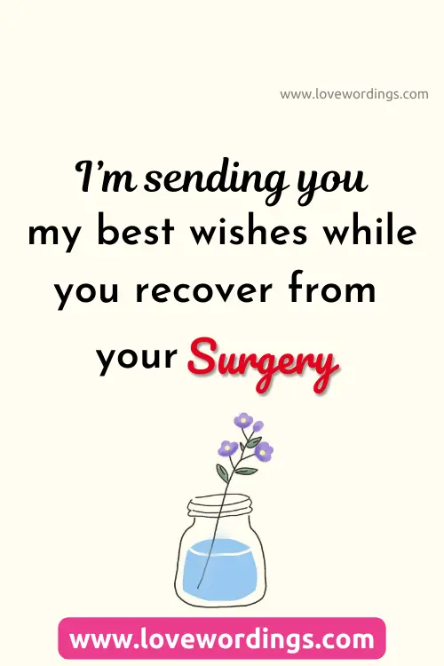 After Surgery Messages