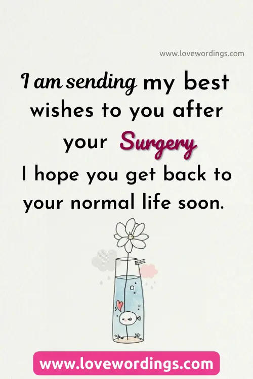 After Surgery Wishes And Prayers