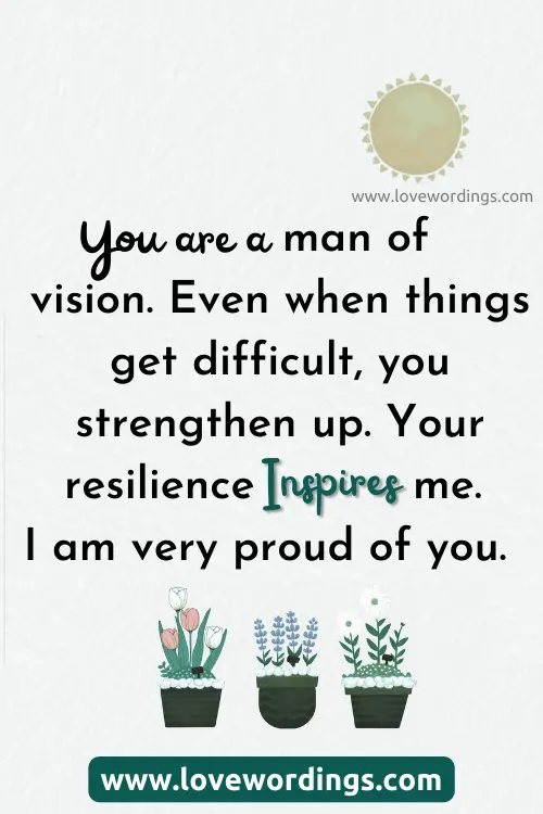 You Inspire Me Quote For Him