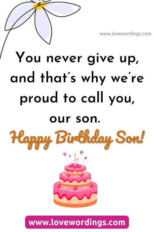 Beautiful Birthday Wishes For Son From Mom