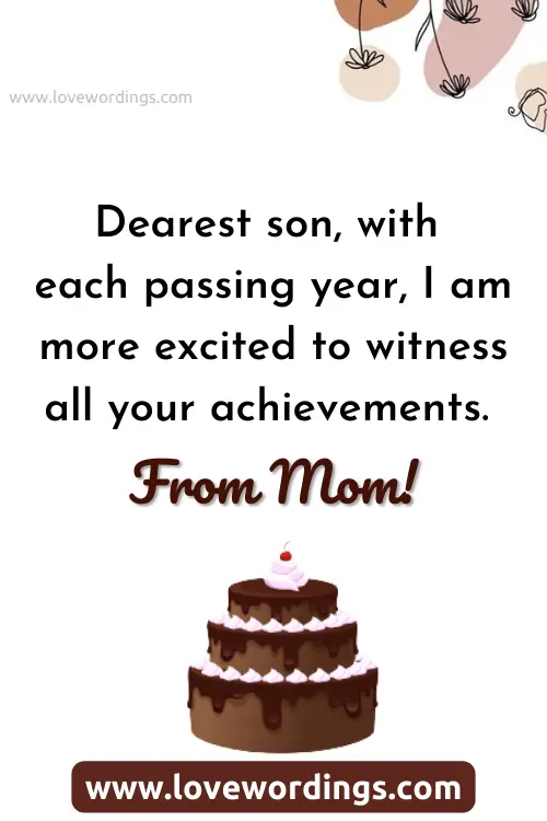 Birthday Wishes For Son For His Special Day