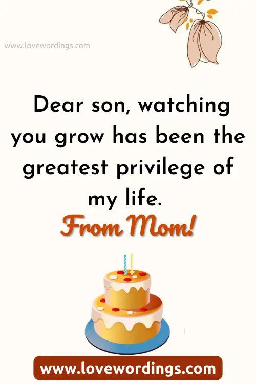 Emoji Birthday Messages for Son From Mom