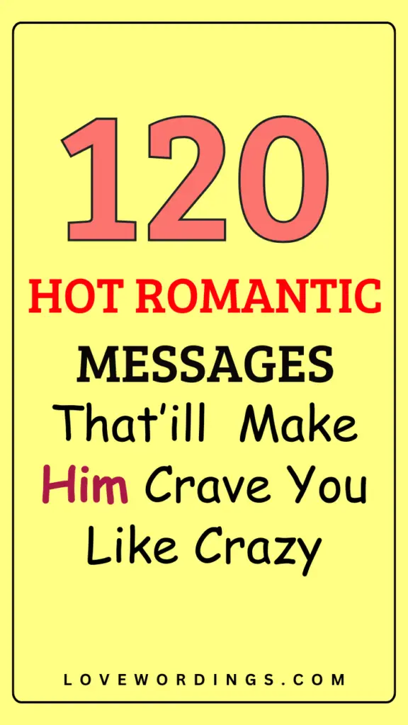 Dirty Flirty Love Messages For Him