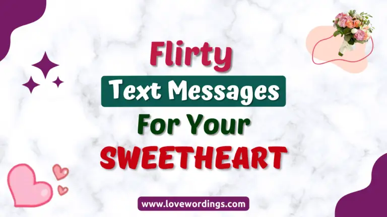 Flirty Text Messages